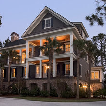 Porch Railing And Pillars