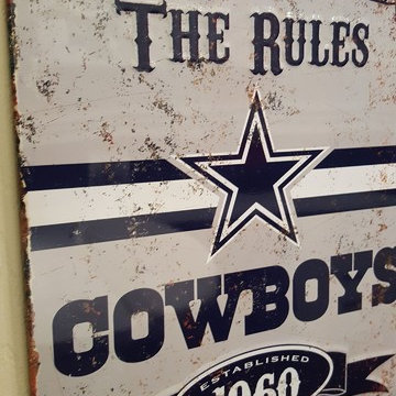 Custom Cowboy Themed Woman Cave