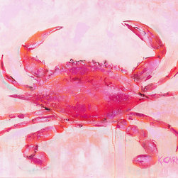 A Pink Crab - Paintings