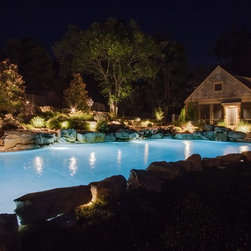 Nashville Pool and Water Feature Lighting - Landscape Lighting