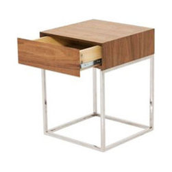 Walnut Side Table - Side Tables And End Tables