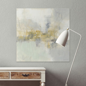 "Soft Scape V" Painting Print on Wrapped Canvas