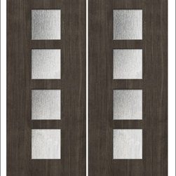 Fiberglass Contemporary Doors - Front Doors
