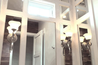 Inspiration for a transitional bathroom remodel in Charleston
