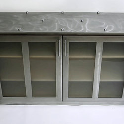 The Stainless Steel Console - Console Tables