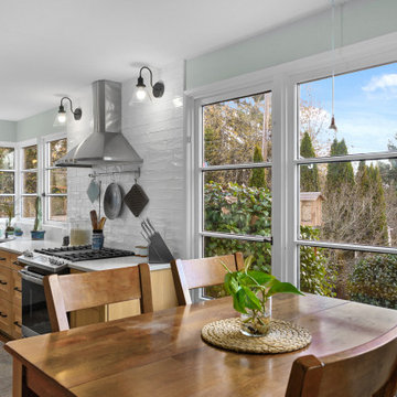 Bright & Open Vintage Kitchen