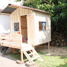 Deux cabanes de pros pour le bonheur des enfants