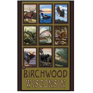 Paul A. Lanquist Birchwood Wisconsin Art Print, 30"x45"