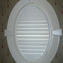 Specialty Shapes - Interior Shutters