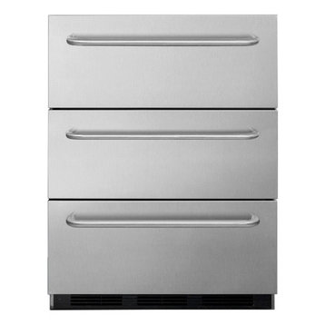 Commercial 3-Drawer, All-Refrigerator for Built-In Use SP6DBSSTB7