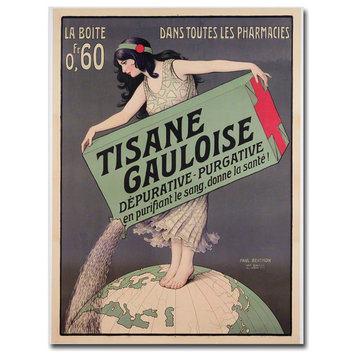 'Tisane Gauloise, 1900' Canvas Art by Paul Berthon