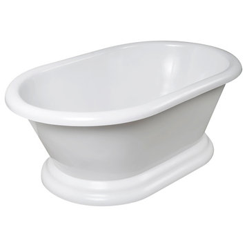 Victoria Free-Standing Acrylic Tub With Base