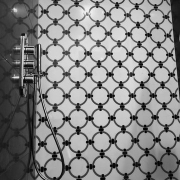 Beau Monde Tile Ann Sacks Gessi Goccia Fixtures