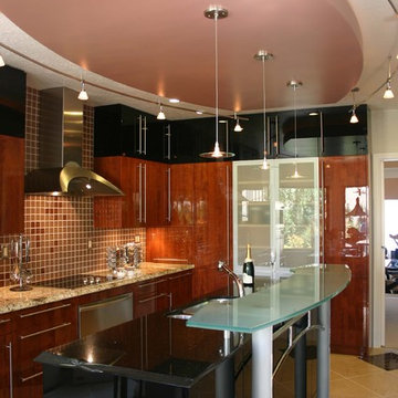 Featured in Sunset Books & CA Home and Design - Danenberg Design Modern Kitchen