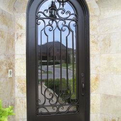 Wrought Iron Exterior Entry Doors - Products