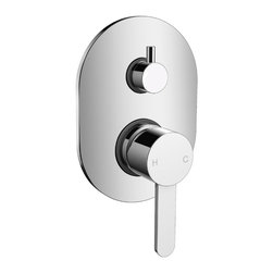 Interbath Massini&reg; Concealed Shower Mixer with Diverter - Shower Heads and Body Sprays