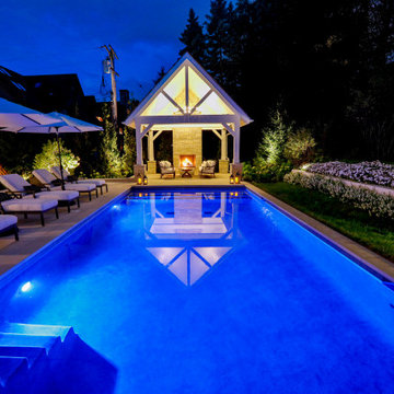 Burr Ridge Swimming Pool and Hot Tub Project