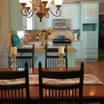 Blue Cabinets