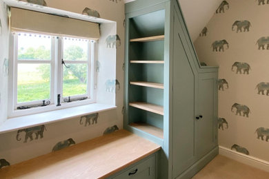 Photo of a medium sized traditional bedroom in Gloucestershire.