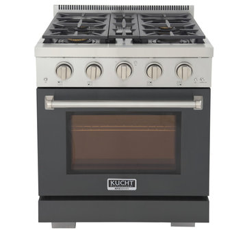Professional 30" 4.2 cu.ft. Range, Convection Oven, Gray, Natural Gas