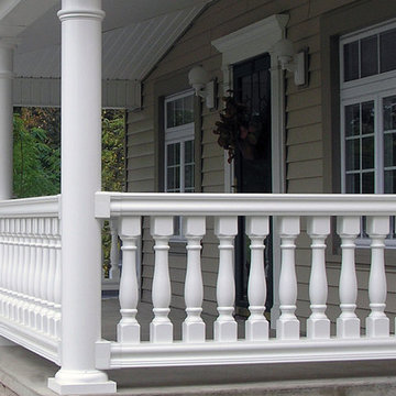 Vinyl Deck Railing
