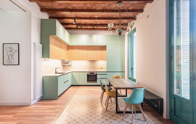 Barcelona Houzz: Style, Sustainability and Pattern in a Tiny Flat