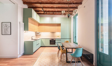 Barcelona Houzz: Style, Sustainability and Pattern in a Tiny Flat