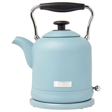 Highclere 1.5 -Liter (6 Cup) Cordless, Electric Kettle BPA Free, Poole Blue