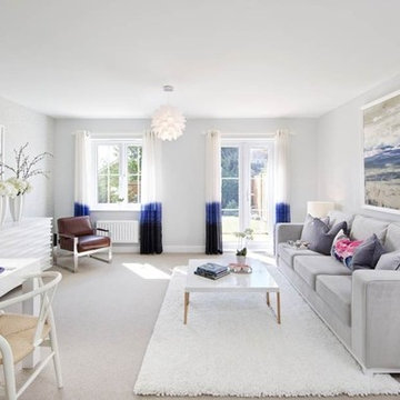 Transitional Living Room