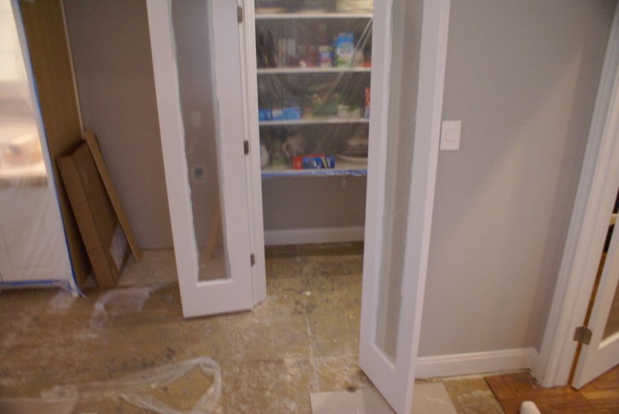 Westlake dark wood floors