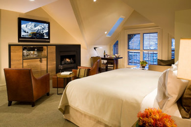 Bedroom - traditional bedroom idea in Denver