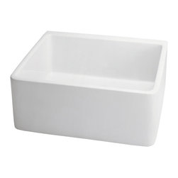 Belle Foret Model BFF3KIT Fireclay Apron Front Kitchen Sink - Kitchen Sinks