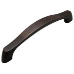Cosmas - Cosmas 9444-128ORB Oil Rubbed Bronze Contemporary Cabinet Pull - 5" (128mm) Hole Centers