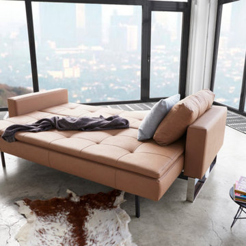 Dual Sofa Bed With Arms