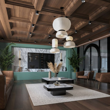 Ladies Majlis – Contemporary Arabic Interior