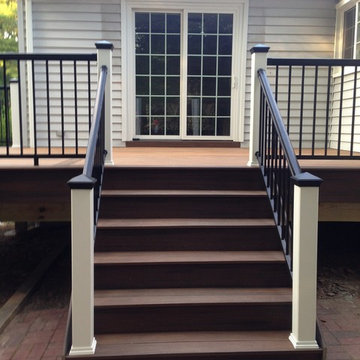 Berkeley Heights , Transcend decking with aluminum railings