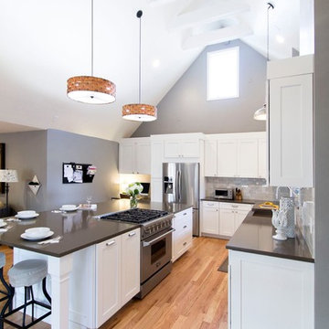 Bright & Vaulted Littleton Kitchen Remodel
