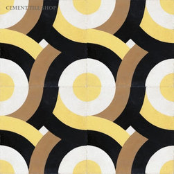 Contemporary Cement Tile - 床＆壁タイル