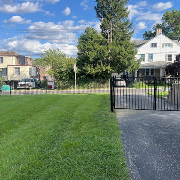 Metal Fence Installation