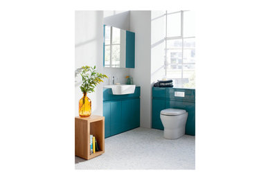 This is an example of a contemporary bathroom in Wiltshire.