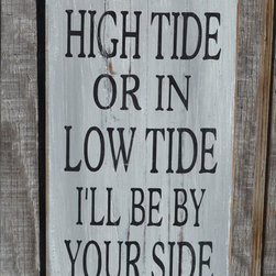 Beach Decor, Beach Quote Wall Art, Hand Made Wood Sign - Novelty Signs