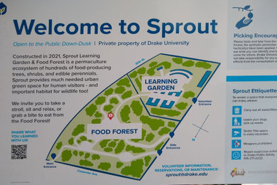 Sprout Garden and Food Forest at Drake University
