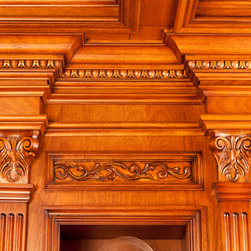 Custom hand carving woodwork - Furniture