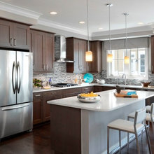 kitchen cabinet and counter colors