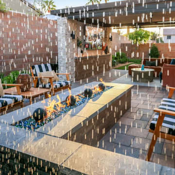 Serenity Fireside: Cozy Outdoor Retreat by Quality Pros