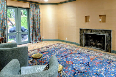 Inspiration for a living room remodel in Other