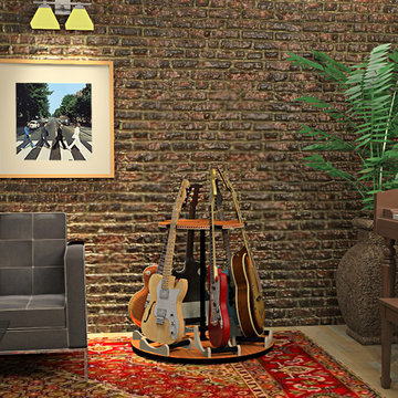 Guitar Stand in Music Room