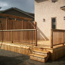 privacy patio fence