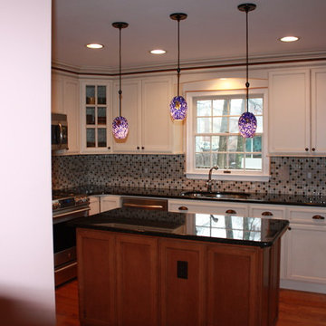Severna Park Kitchen reusing granite top from old layout