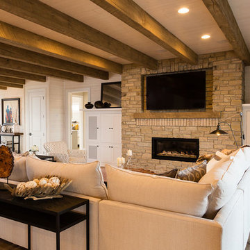 Suamico, Wisconsin "Crown Pointe II" floor plan by Wisconsin Log Homes